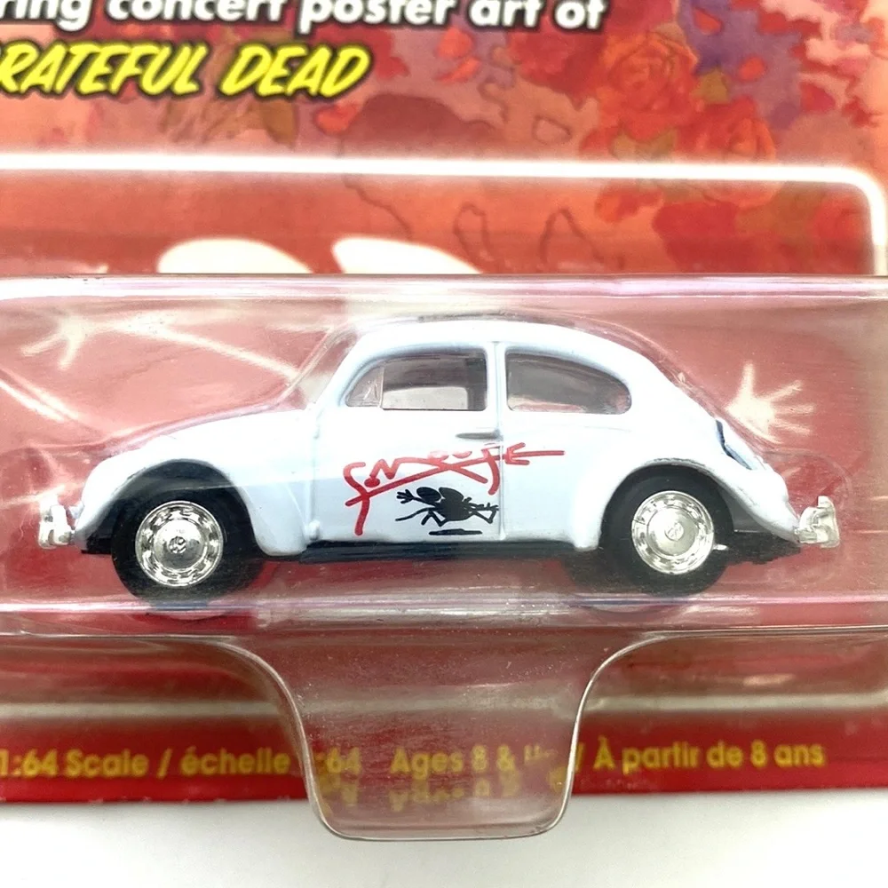 The Grateful Dead Themed Revel 1960s Model VW Beetle Die Cast Collecti…